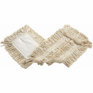 Rubbermaid Commercial Cut-End Disp. Cotton Dust Mop - RCPL253WH00