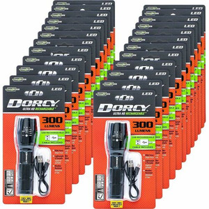 Dorcy 300 Lumen Ultra HD USB Flashlight - DCY414379BX