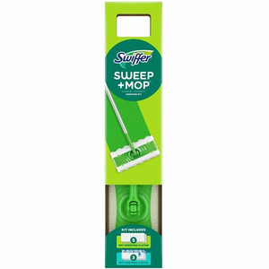 Swiffer Sweep and Mop Deluxe, 2-in-1 Floor Mopping and Sweeping Kit - PGC16519