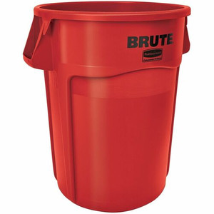 Rubbermaid Commercial Brute Vented Container - RCP264360RED