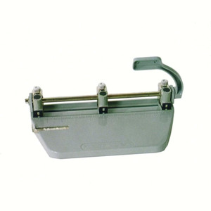 PERFORATOR PAPER DESK 3-HOLE MEDIUM-DUTY 1/4" GRAY - 7520001632563
