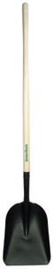 The Ames Companies  Inc. Steel Scoops  15 1/4 In X 11 In Blade  48 In White Ash Straight Handle (760-50140) View Product Image