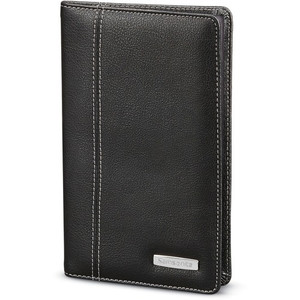 Samsonite Business Card Holder - 8" Height x 0.5" Width x 5" Depth - Black