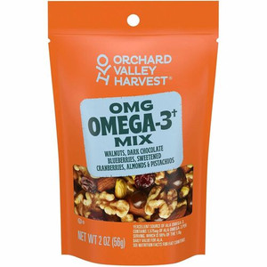 Orchard Valley Harvest Snack Box - No Artificial Flavor, No Artificial Color, Preservative-free, Gluten-free, Non-GMO - 2 oz - 14/Bag - GRR22002950
