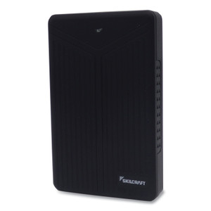 AbilityOne 7050016897546, SKILCRAFT Portable Hard Drive, 2 TB, USB 3.0, Black AbilityOne 7050016897546, SKILCRAFT Portable Hard Drive, 2 TB, USB 3.0, Black