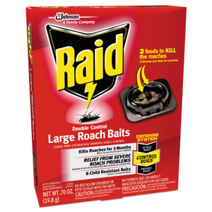 Raid Roach Baits, 0.7 oz Box, 6/Carton (SJN334863) View Product Image