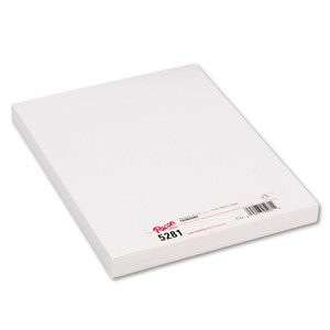 Pacon Medium Weight Tagboard, 12 x 9, White, 100/Pack (PAC5281) View Product Image