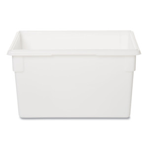 Rubbermaid Commercial Food/Tote Boxes, 21.5 gal, 26 x 18 x 15, White, Plastic (RCP3501WHI) View Product Image