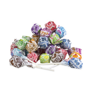 Spangler Dum-Dum-Pops, Assorted Flavors, Individually Wrapped, Bulk 30 lb Carton