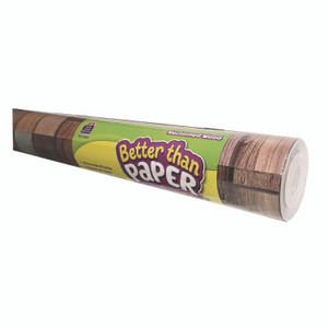 Teacher Created Resources Better Than Paper Bulletin Board Roll, 4 ft x 12 ft, Reclaimed Wood