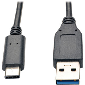 Tripp Lite 3ft USB 3.1 Gen 2 USB-C to USB-A Cable 10 Gbps USB Type-C M/M 3' (TRPU428003G2) View Product Image