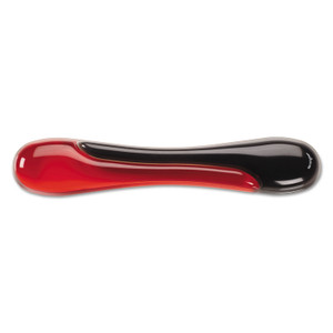 Kensington Duo Gel Wave Keyboard Wrist Rest, 22.62 x 5.12, Red