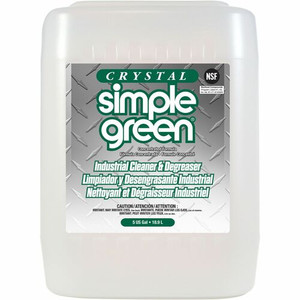 Simple Green Crystal Industrial Cleaner/Degreaser - For Multipurpose - Concentrate - 640 fl oz (20 quart) - Non-flammable, Fragrance-free, Color-free - Clear