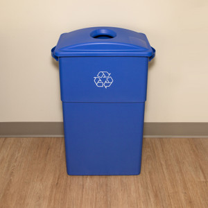 Genuine Joe 23 Gallon Recycling Container - 23 gal Capacity - (GJO57258)
