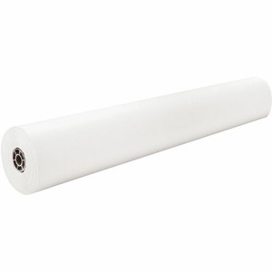 Rainbow Duo-Finish Kraft Paper - ClassRoom Project - 36" Width x 1000 ft Length - White - Kraft