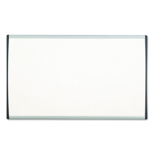 Quartet ARC Frame Cubicle Board, Magnetic Dry Erase, 14" x 11", White Surface, Satin Aluminum Frame