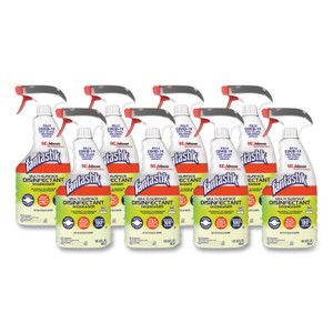 Fantastik Multi-Surface Disinfectant Degreaser, Herbal, 32 oz Spray Bottle, 8/Carton
