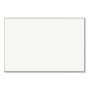 U Brands Magnetic Dry Erase Board with Aluminum Frame, 72" x 48" (Actual Size: 70" x 47"), White Surface, Satin Aluminum Frame