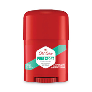 Old Spice High Endurance Anti-Perspirant and Deodorant, Pure Sport, 0.5 oz Stick, 24/Carton (PGC00162) View Product Image