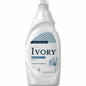 Ivory Ultra Classic Dish Liquid - Concentrate - 24 fl oz (0.8 quart) - Mild Scent - Long Lasting - Clear Bottle