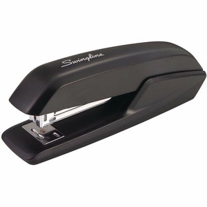 Swingline Eco Version Standard Stapler - Staples Upto 15 Sheet of 20lb Paper - Holds Upto 210 Staple - Full Strip - Staple Size: 0.25" - Black