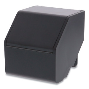 Bostitch Konnect Desktop Organizer Short Storage Bin, 3.4" x 3.5" x 3.5", Black