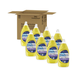 Dawn Professional Manual Pot/Pan Dish Detergent, Lemon, 38 oz Bottle, 8/Carton