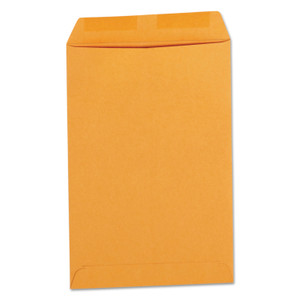 Universal Catalog Envelope, 24 lb Bond Weight Kraft, #1, Square Flap, Gummed Closure, 6 x 9, Brown Kraft, 500/Box