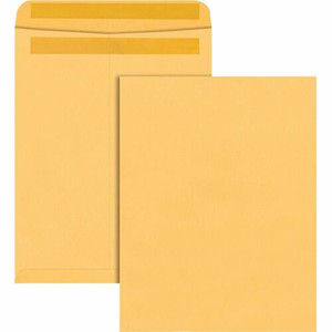 Quality Park 12 x 15-1/2 Catalog Envelopes with Self-Seal Closure - Catalog - #5-1/2 - 12" Width x 15 1/2" Length - 28 lb - Self-sealing