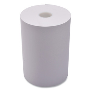 Iconex Impact Bond Paper Rolls, 1-Ply, 3.25" x 243 ft, White, 4/Pack