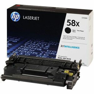 HP 58X (CF258X) Original High Yield Laser Toner Cartridge - Black - 1 Each