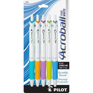 Pilot Acroball .7mm Retractable Pens - 0.7 mm Fine Pen Point - Refillable - Retractable - Black Ink - Advanced Ink - (PIL31861)