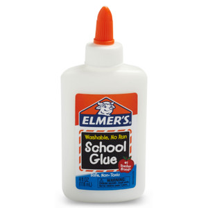 Elmer's Washable School Glue, 4 oz, Dries Clear (EPIE304) View Product Image