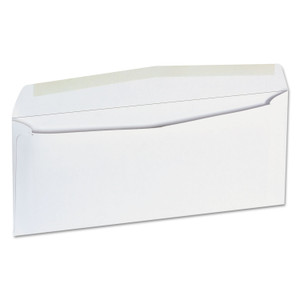 Universal Open-Side Business Envelope, #9, Square Flap, Gummed Closure, 3.88 x 8.88, White, 500/Box (UNV35209) View Product Image