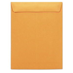 Universal Catalog Envelope, #13 1/2, Square Flap, Gummed Closure, 10 x 13, Brown Kraft, 250/Box