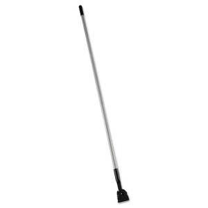 Rubbermaid Commercial Snap-On Fiberglass Dust Mop Handle, 1" dia x 60", Gray/Black Rubbermaid Commercial Snap-On Fiberglass Dust Mop Handle, 1" dia x 60", Gray/Black