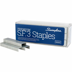 Swingline S.F. 3 Premium Staples - Premium - 1/4" Leg - for Paper - SWI35440