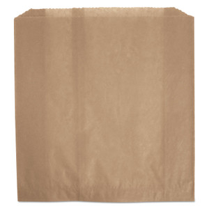 Rubbermaid Commercial Waxed Napkin Receptacle Liners, 2.75" x 8.5", Brown, 250/Carton (RCP6141) View Product Image