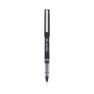 Pilot Precise V5 Roller Ball Pen, Stick, Extra-Fine 0.5 mm, Black Ink, Black Barrel, Dozen (PIL35334) View Product Image