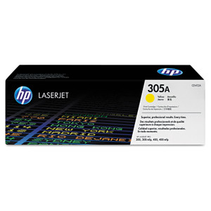 HP 305A, (CE412A) Yellow Original LaserJet Toner Cartridge HP 305A, (CE412A) Yellow Original LaserJet Toner Cartridge