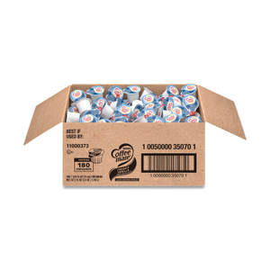 Coffee mate Liquid Coffee Creamer, French Vanilla, 0.38 oz Mini Cups, 180/Carton