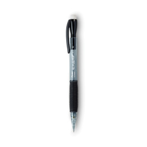 Pentel Champ Mechanical Pencil, 0.5 mm, HB (#2), Black Lead, Translucent Gray Barrel, Dozen