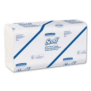Scott Essential Low Wet Strength Multi-Fold Towels, 1-Ply, 9.4 x 12.4, White, 175/Pack, 25 Packs/Carton (KCC45957) View Product Image