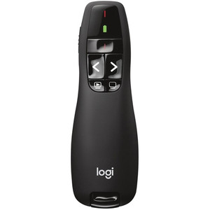 Logitech R400 Wireless Presenter - Laser - Wireless - 49.21 ft - Radio Frequency - 2.40 GHz