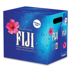 Fiji Natural Artisan Bottled Water, 23.67 oz Bottle, 6/Pack View Product Image