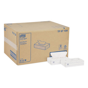 Tork Universal Facial Tissue, 2-Ply, White, 100 Sheets/Box, 30 Boxes/Carton (TRKTF6710A) View Product Image