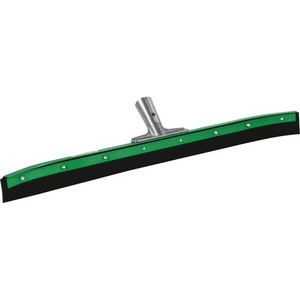 Unger AquaDozer 36" Heavy Duty Curved Floor Squeegee - 36" Rubber Blade - 3.1" Height x 5.9" Width x 35.8" Length - Heavy Duty, Durable, Sturdy - Black, Green