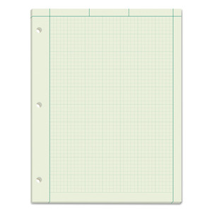 TOPS Engineering Computation Pads, Cross-Section Quadrille Rule (5 sq/in, 1 sq/in), Green Cover, 100 Green-Tint 8.5 x 11 Sheets TOPS Engineering Computation Pads, Cross-Section Quadrille Rule (5 sq/in, 1 sq/in), Green Cover, 100 Green-Tint 8.5 x 11 Sheets