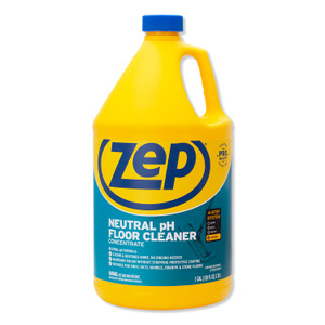 Zep Commercial Neutral Floor Cleaner, Fresh Scent, 1 gal, 4/Carton (ZPEZUNEUT128CT) View Product Image