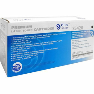 Elite Image Remanufactured MICR Laser Toner Cartridge 05A (CE505A) - Black - 1 Each
